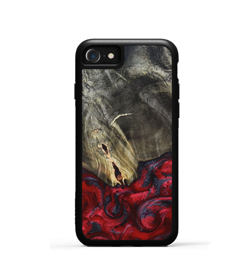 iPhone SE Wood Phone Case - Jakob (Red, 820501)