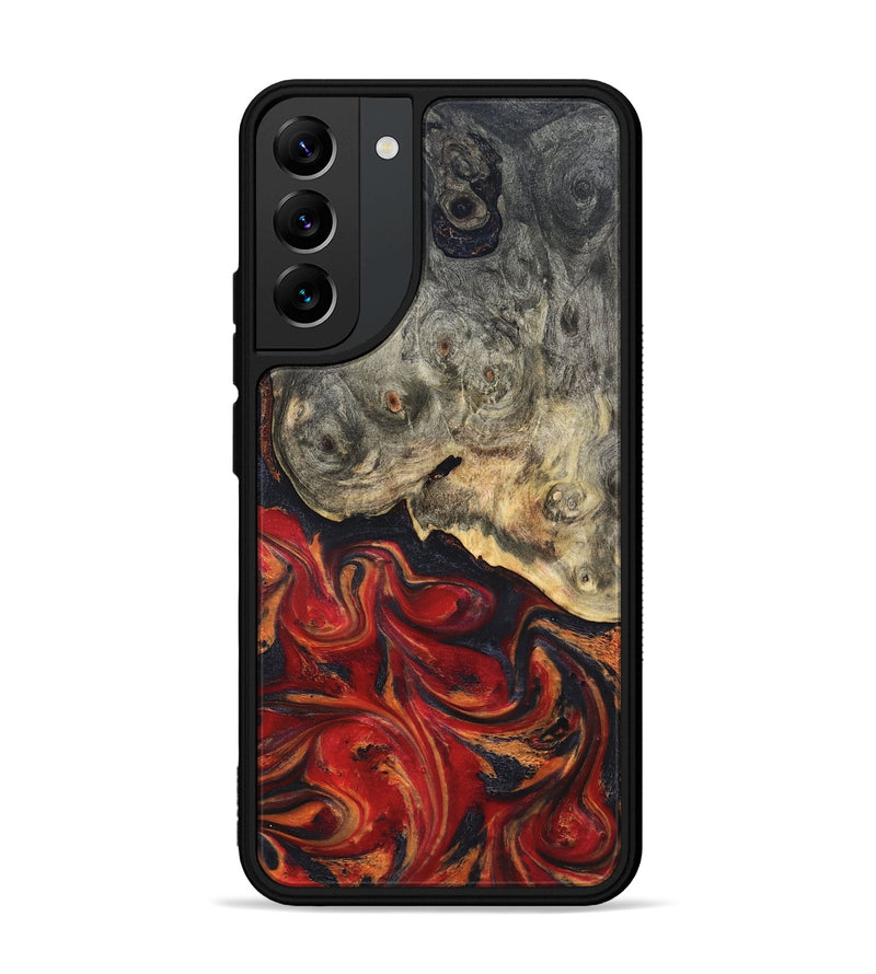 Galaxy S22 Plus Wood Phone Case - Urban (Red, 820502)