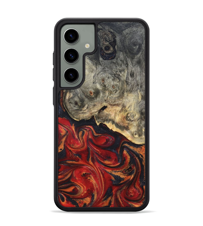 Galaxy S24 Plus Wood Phone Case - Urban (Red, 820502)