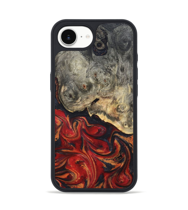 iPhone 16e Wood Phone Case - Urban (Red, 820502)