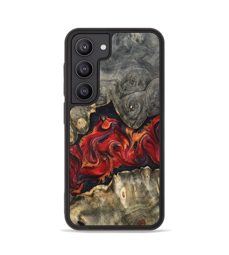 Galaxy S23 Wood Phone Case - Juliet (Red, 820503)