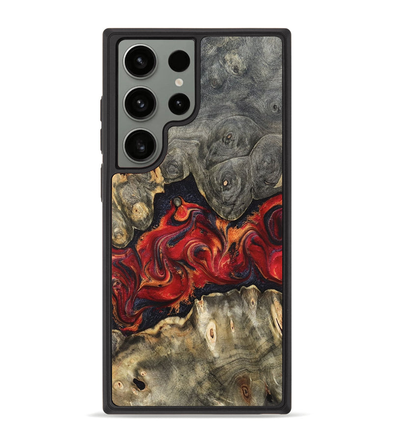 Galaxy S23 Ultra Wood Phone Case - Juliet (Red, 820503)
