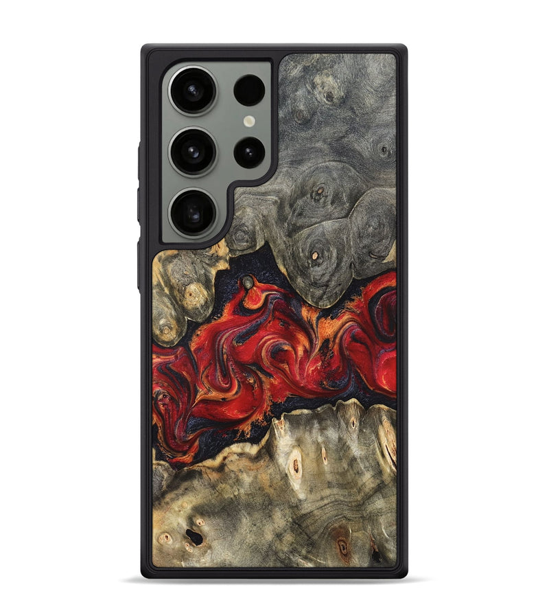 Galaxy S24 Ultra Wood Phone Case - Juliet (Red, 820503)