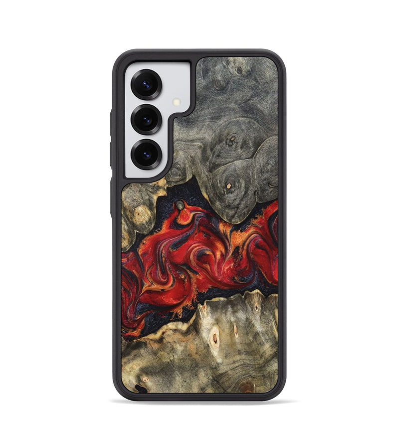 Galaxy S25 Wood Phone Case - Juliet (Red, 820503)