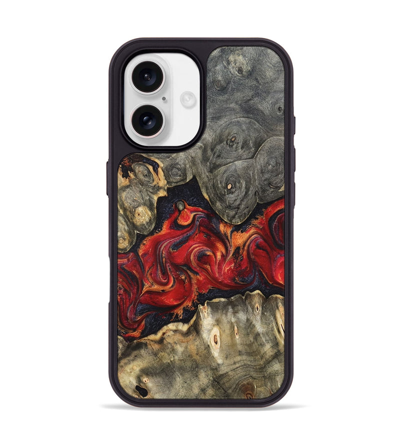 iPhone 17 Wood Phone Case - Juliet (Red, 820503)