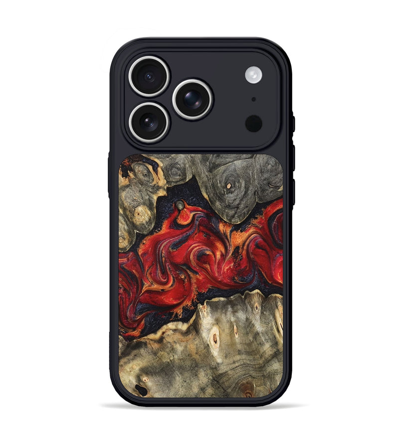 iPhone 17 Pro Wood Phone Case - Juliet (Red, 820503)