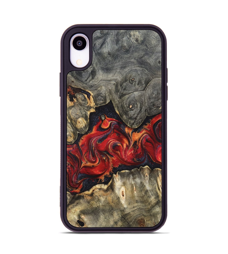 iPhone Xr Wood Phone Case - Juliet (Red, 820503)