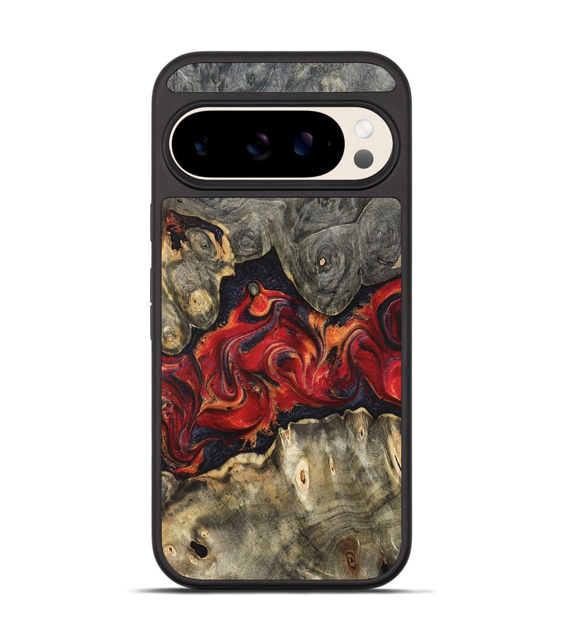 Pixel 10 Pro Wood Phone Case - Juliet (Red, 820503)