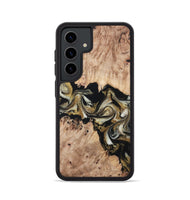 Galaxy S24 Wood Phone Case - Ludwig (Black & White, 820504)