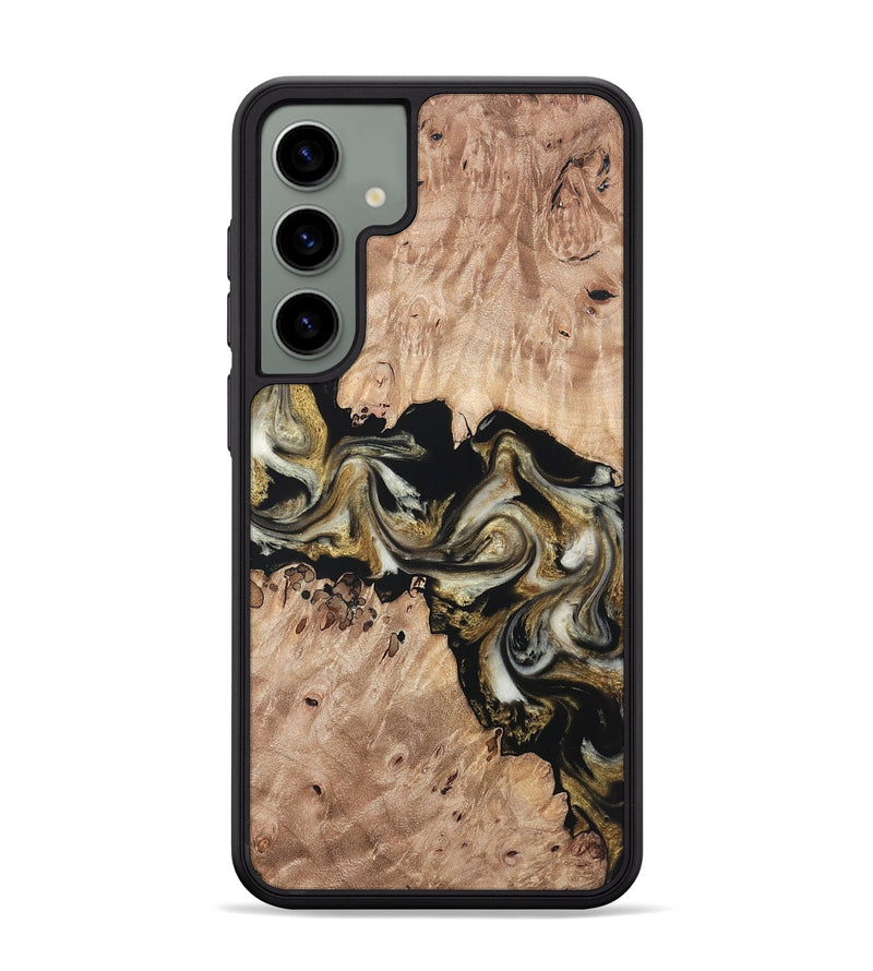Galaxy S24 Plus Wood Phone Case - Ludwig (Black & White, 820504)