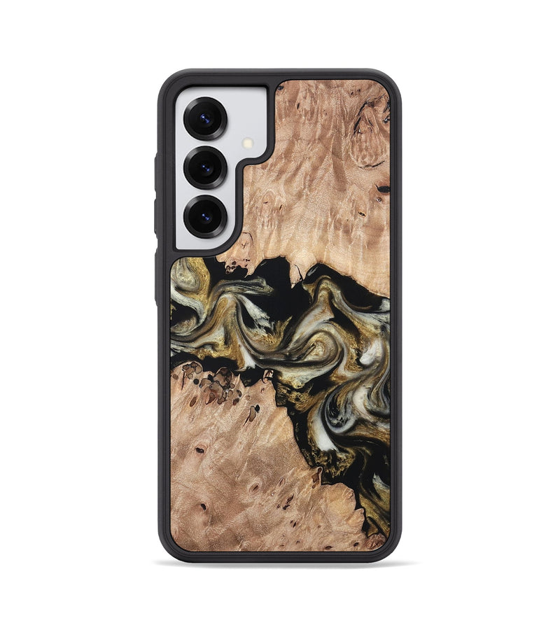 Galaxy S25 Wood Phone Case - Ludwig (Black & White, 820504)