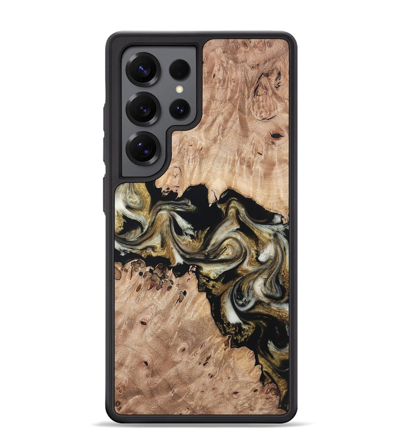 Galaxy S25 Ultra Wood Phone Case - Ludwig (Black & White, 820504)