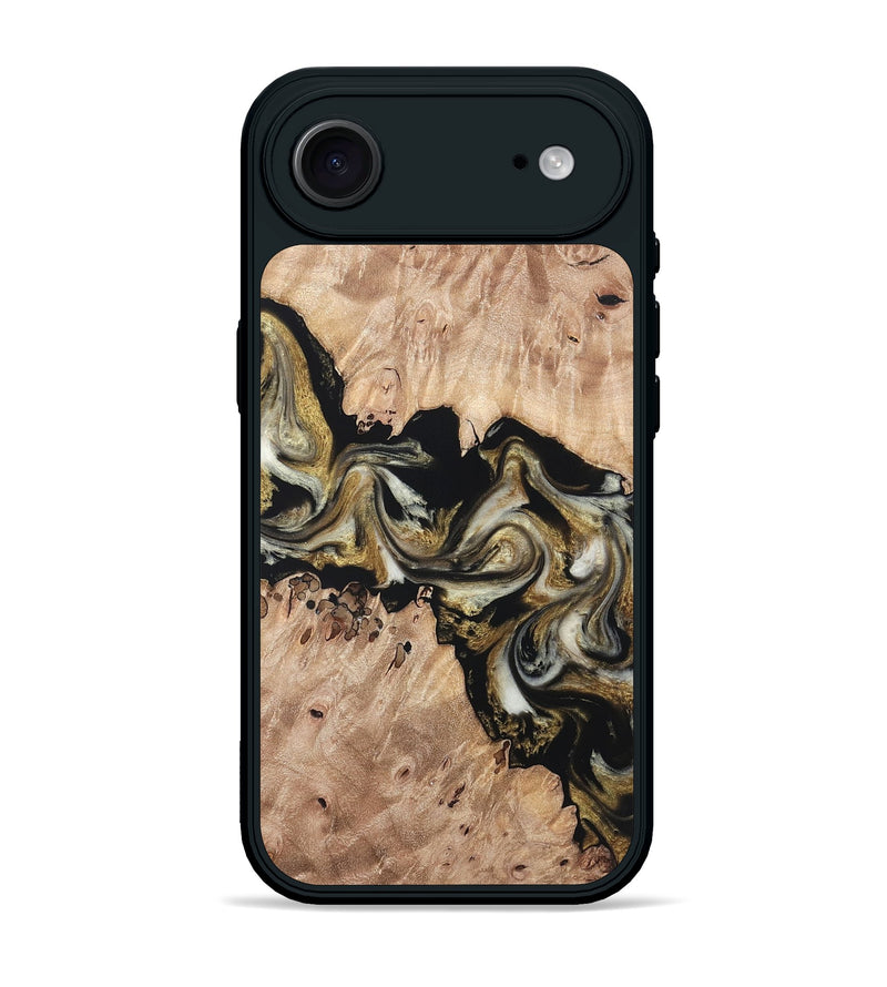 iPhone 17 Air Wood Phone Case - Ludwig (Black & White, 820504)