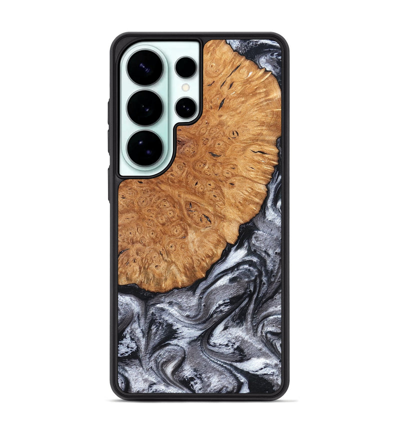 Galaxy S26 Ultra Wood Phone Case - Polly (Black & White, 820506)