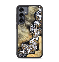 Galaxy S25 Plus Wood Phone Case - Yaakov (Black & White, 820507)