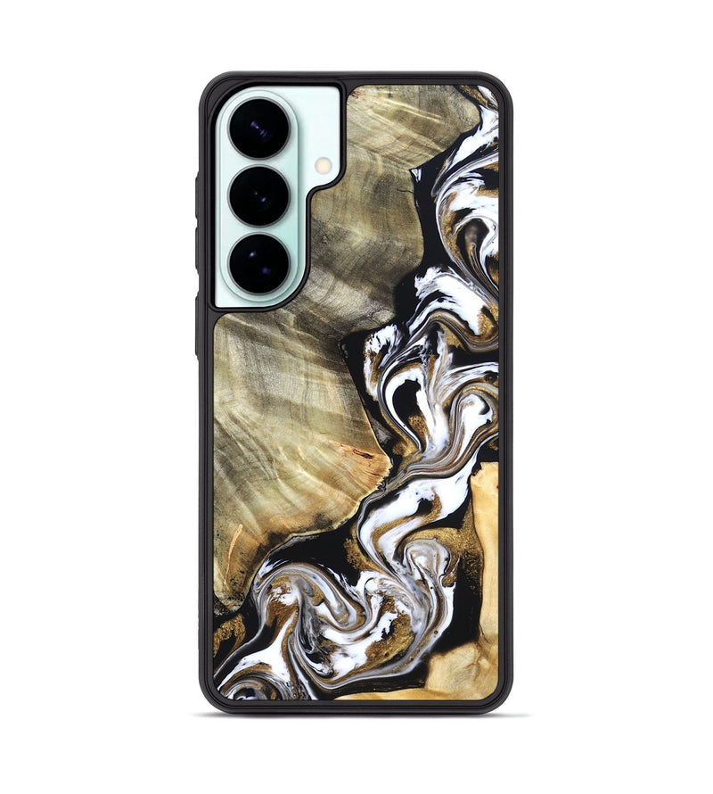 Galaxy S26 Plus Wood Phone Case - Yaakov (Black & White, 820507)