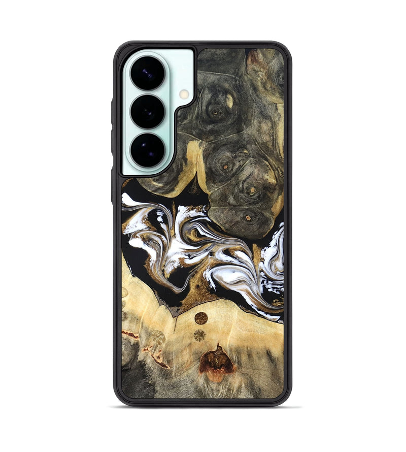 Galaxy S26 Plus Wood Phone Case - Vanesa (Black & White, 820508)