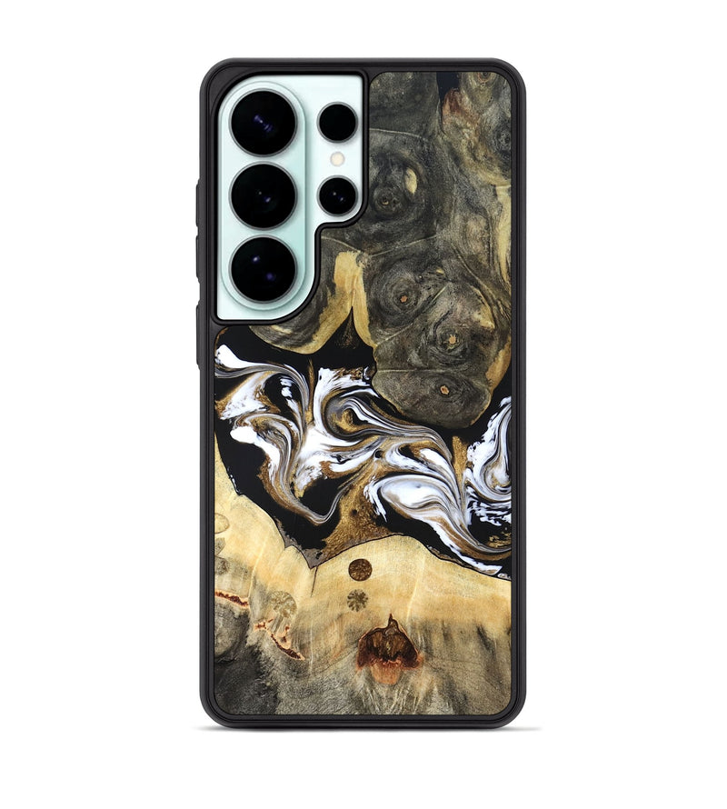 Galaxy S26 Ultra Wood Phone Case - Vanesa (Black & White, 820508)