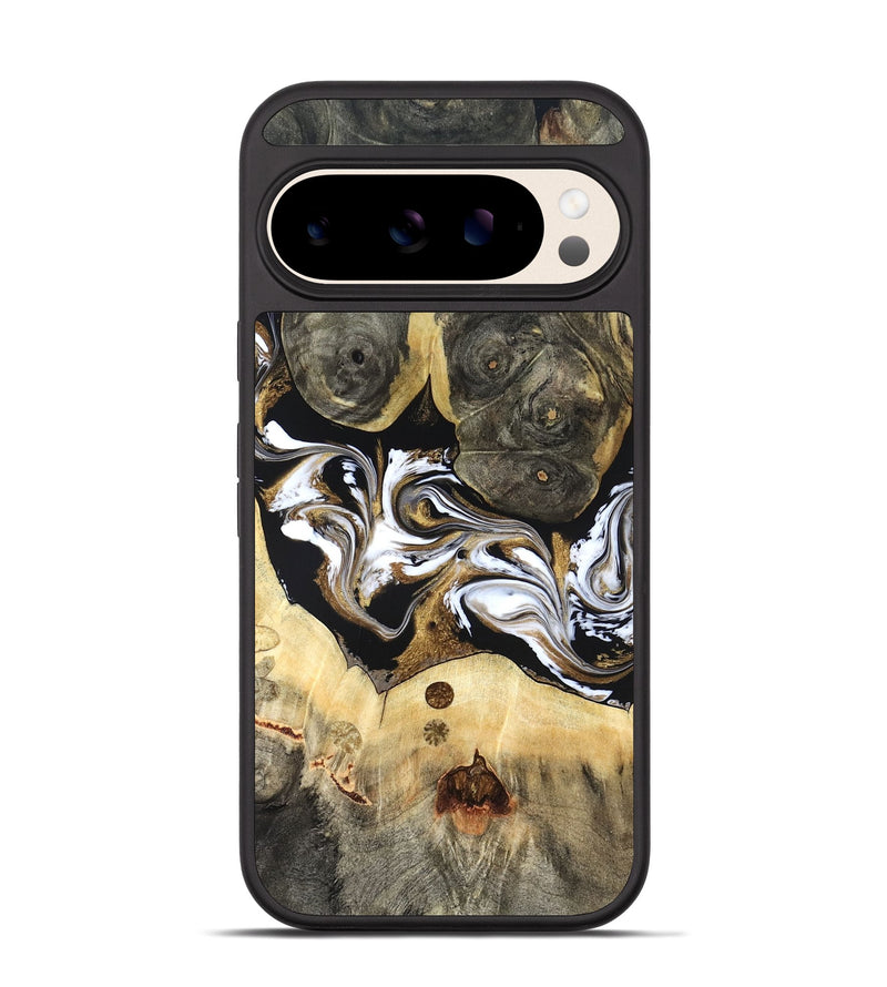 Pixel 10 Wood Phone Case - Vanesa (Black & White, 820508)