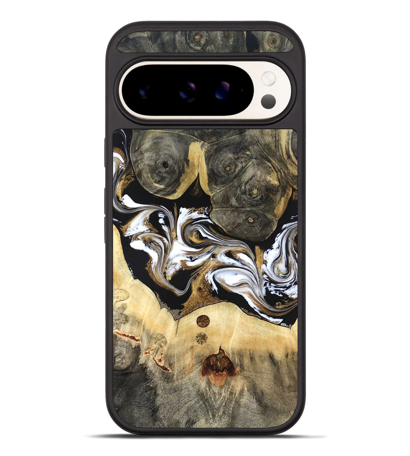Pixel 10 Pro XL Wood Phone Case - Vanesa (Black & White, 820508)
