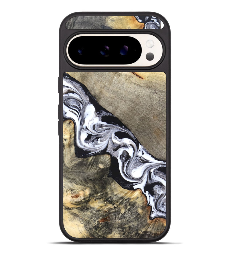 Pixel 9 Pro XL Wood Phone Case - Sophia (Black & White, 820510)