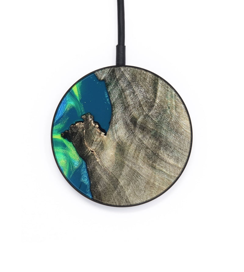 Circle Wood Wireless Charger - Queen (Neon, 820511)