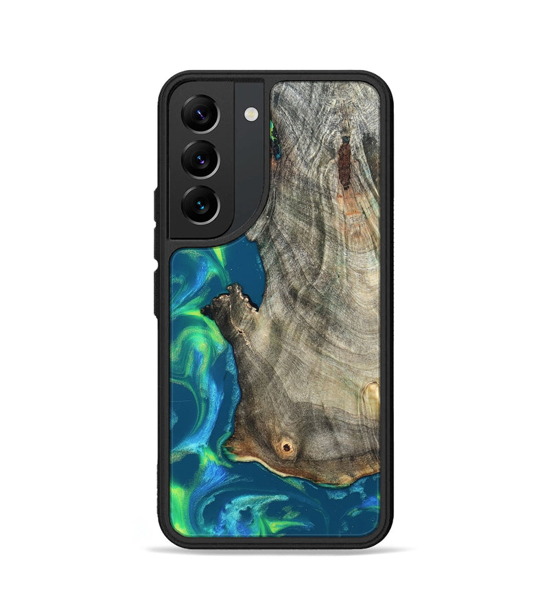 Galaxy S22 Wood Phone Case - Queen (Neon, 820511)