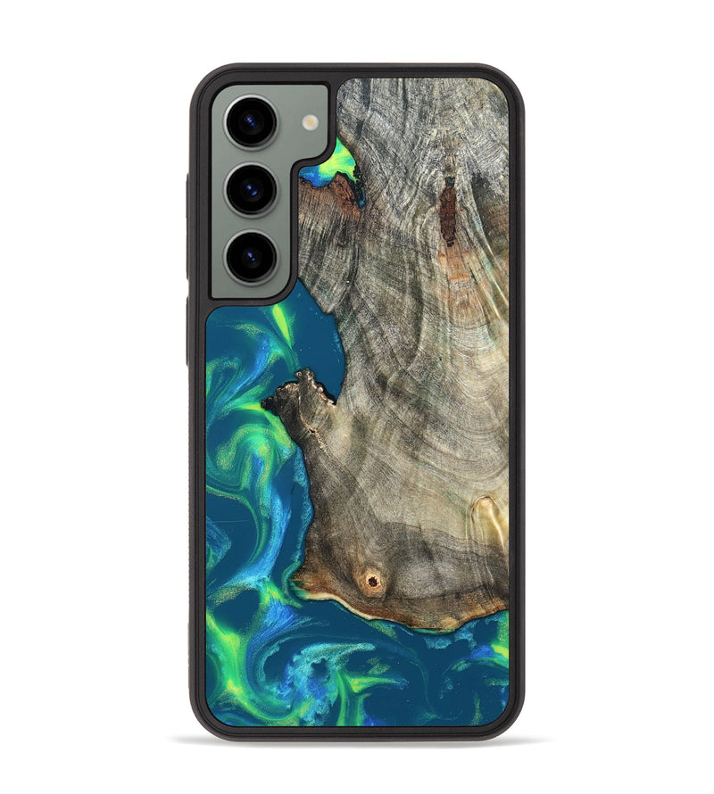 Galaxy S23 Plus Wood Phone Case - Queen (Neon, 820511)
