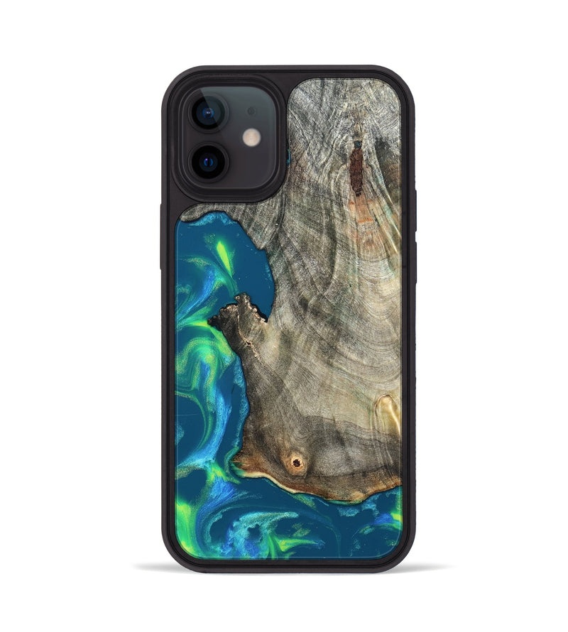 iPhone 12 Wood Phone Case - Queen (Neon, 820511)