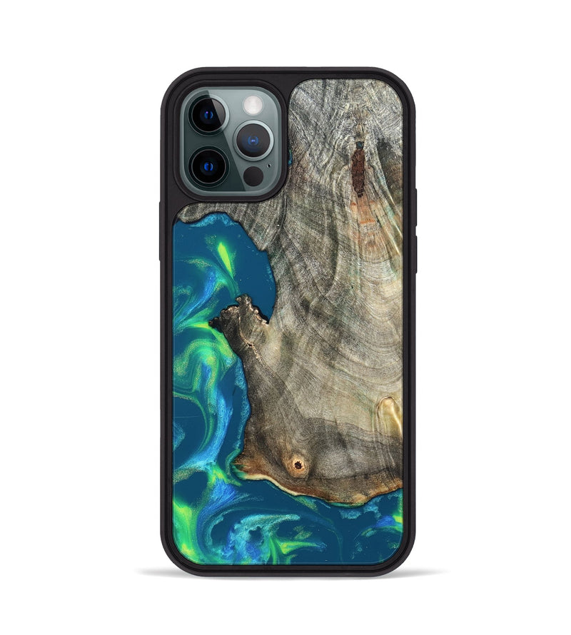 iPhone 12 Pro Wood Phone Case - Queen (Neon, 820511)