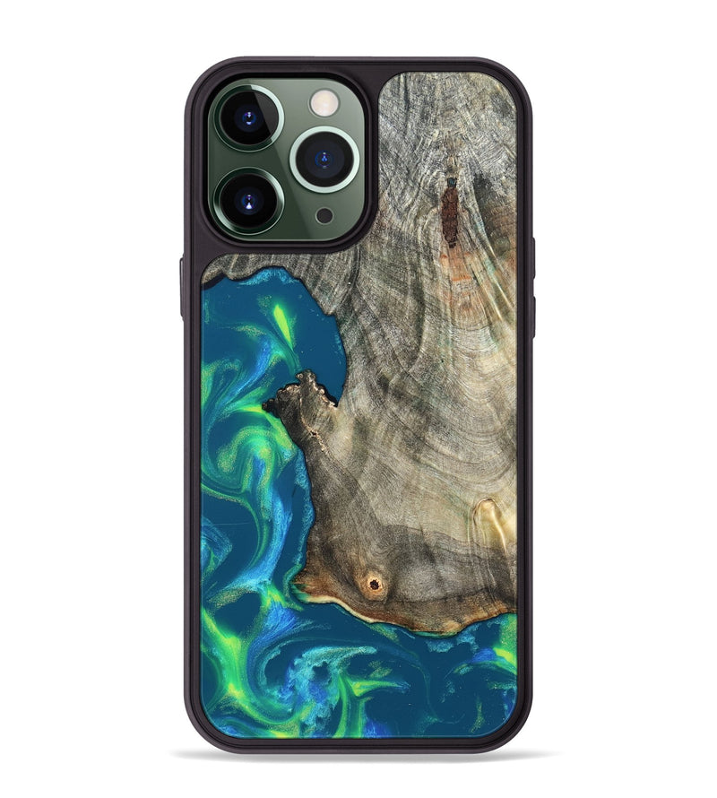 iPhone 13 Pro Max Wood Phone Case - Queen (Neon, 820511)