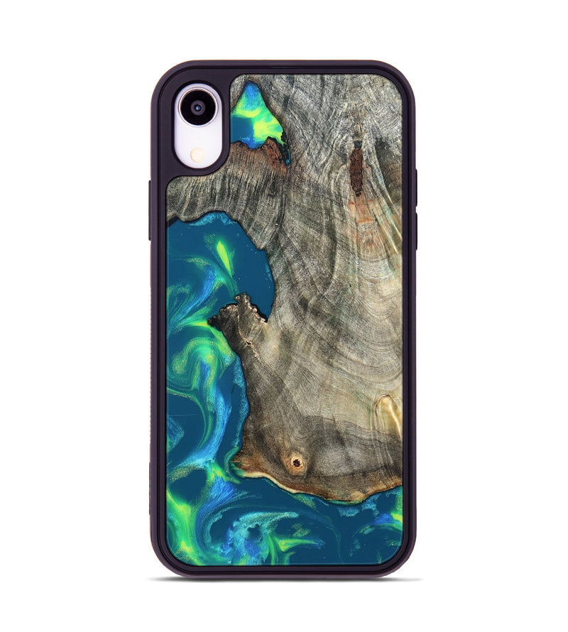 iPhone Xr Wood Phone Case - Queen (Neon, 820511)
