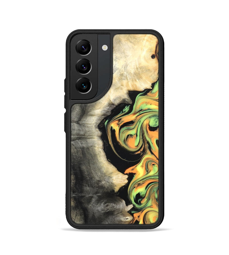Galaxy S22 Wood Phone Case - Leif (Neon, 820512)