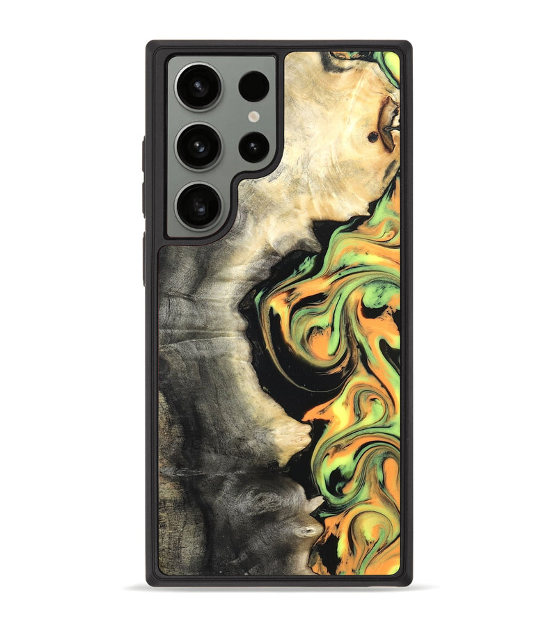 Galaxy S23 Ultra Wood Phone Case - Leif (Neon, 820512)