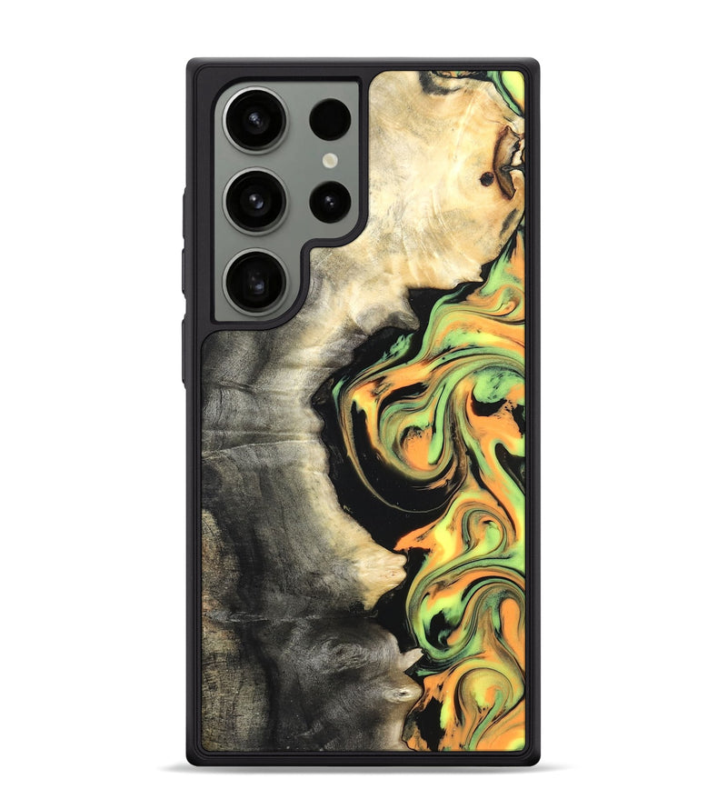 Galaxy S24 Ultra Wood Phone Case - Leif (Neon, 820512)