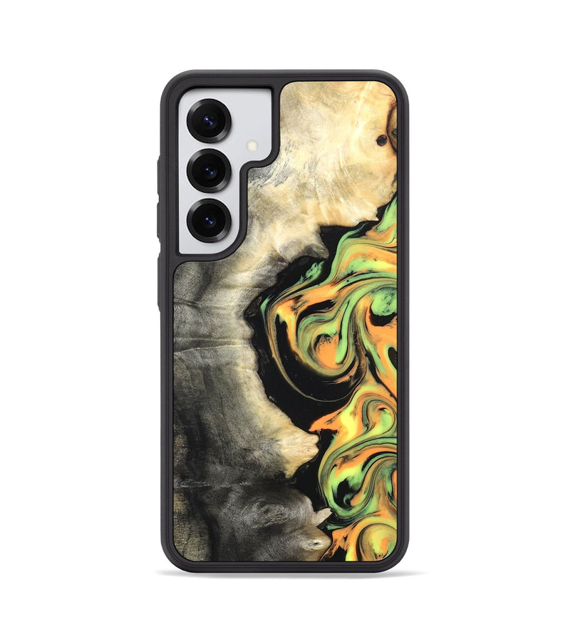 Galaxy S25 Wood Phone Case - Leif (Neon, 820512)