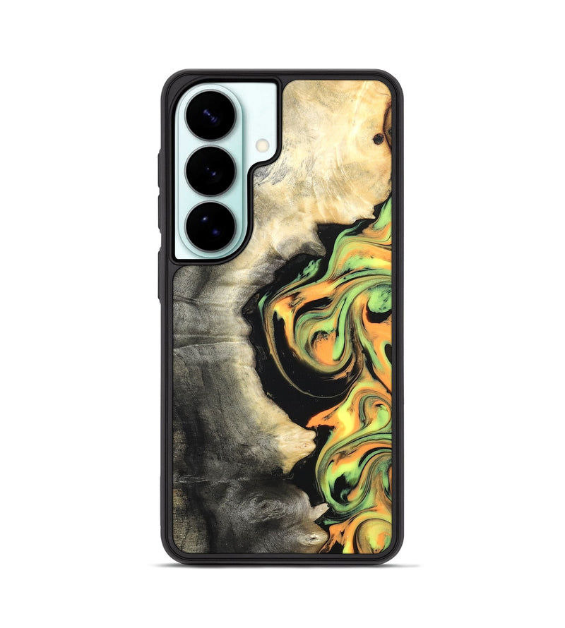 Galaxy S26 Wood Phone Case - Leif (Neon, 820512)