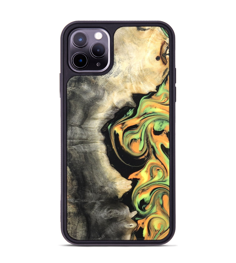 iPhone 11 Pro Max Wood Phone Case - Leif (Neon, 820512)