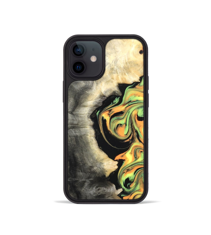 iPhone 12 mini Wood Phone Case - Leif (Neon, 820512)