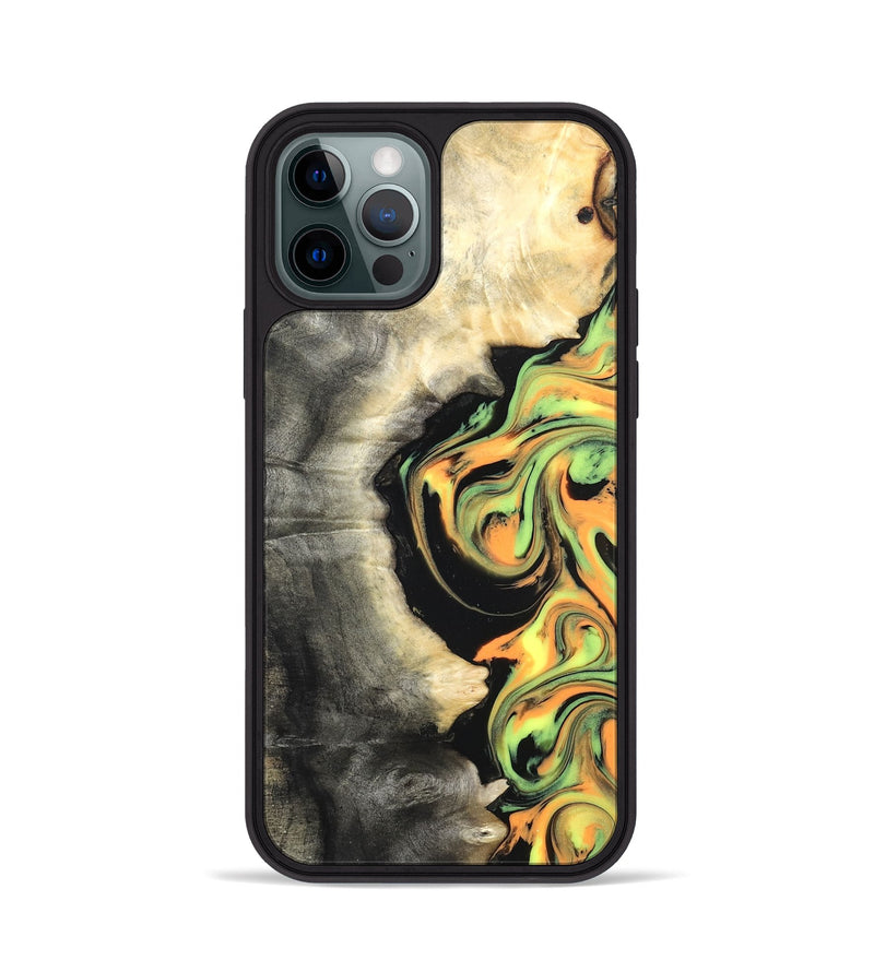 iPhone 12 Pro Wood Phone Case - Leif (Neon, 820512)