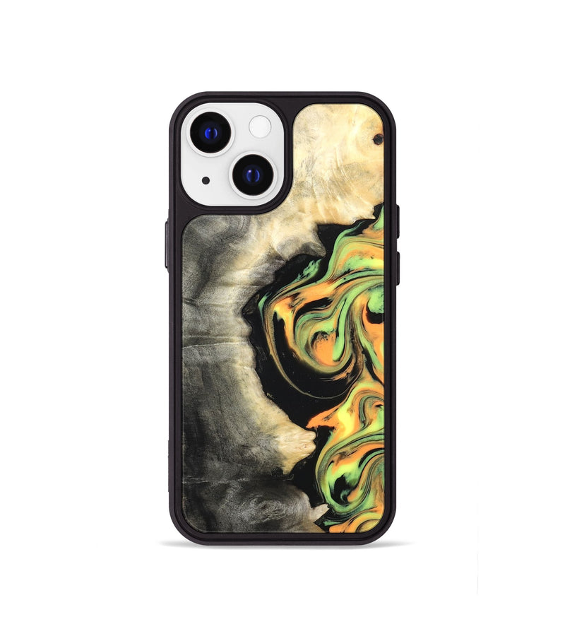 iPhone 13 mini Wood Phone Case - Leif (Neon, 820512)