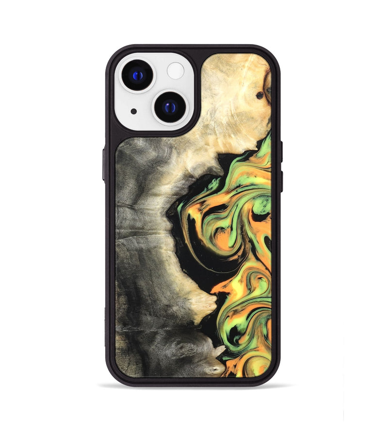 iPhone 13 Wood Phone Case - Leif (Neon, 820512)