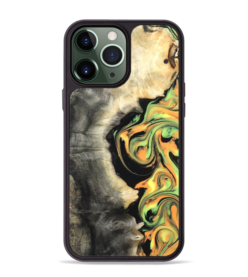 iPhone 13 Pro Max Wood Phone Case - Leif (Neon, 820512)