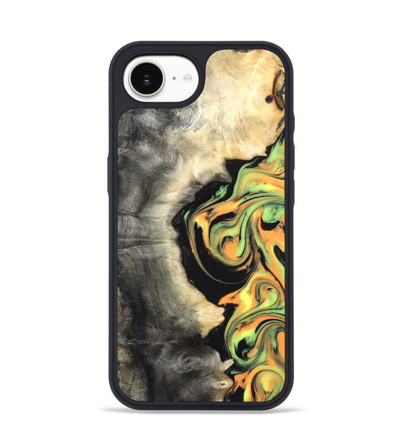 iPhone 16e Wood Phone Case - Leif (Neon, 820512)
