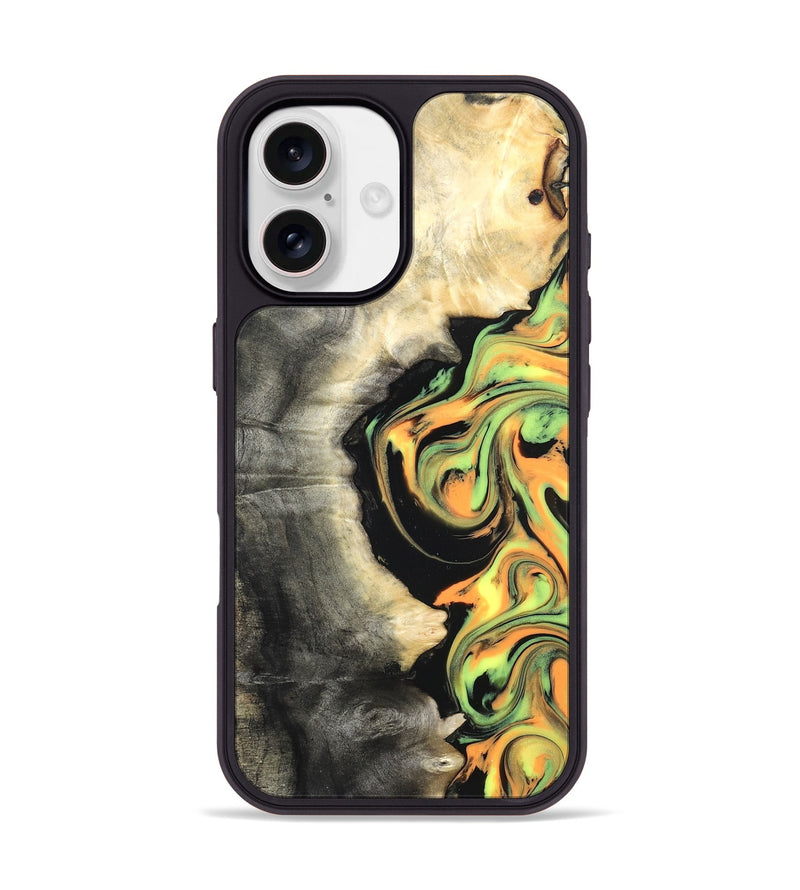 iPhone 17 Wood Phone Case - Leif (Neon, 820512)