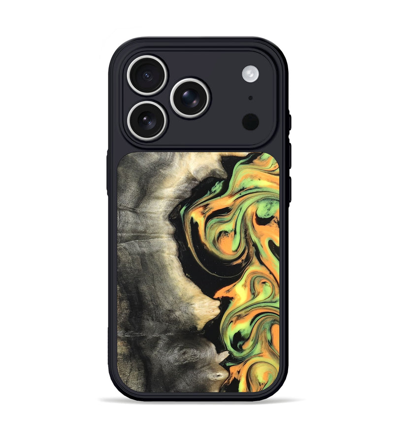 iPhone 17 Pro Wood Phone Case - Leif (Neon, 820512)