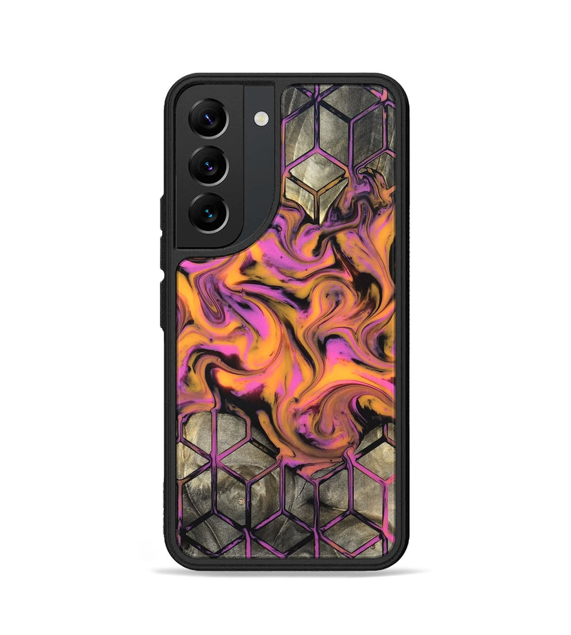 Galaxy S22 Wood Phone Case - Sharron (Neon, 820513)