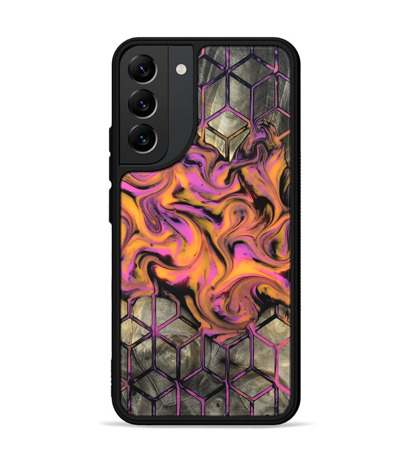 Galaxy S22 Plus Wood Phone Case - Sharron (Neon, 820513)
