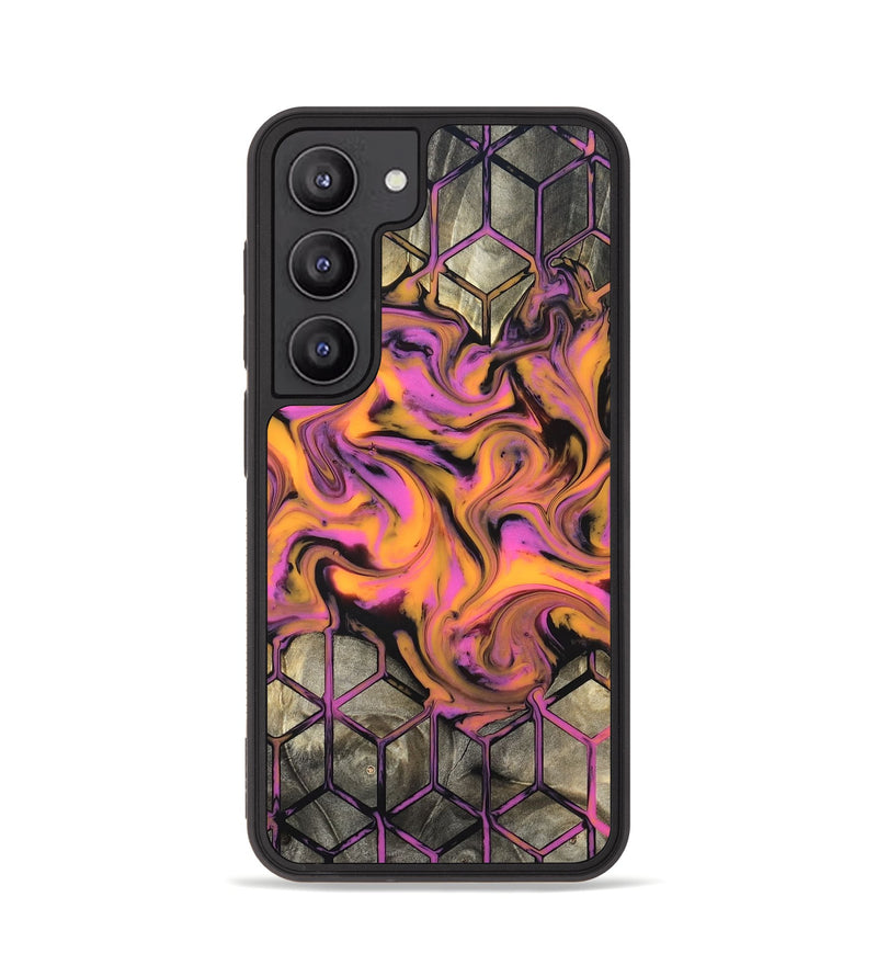 Galaxy S23 Wood Phone Case - Sharron (Neon, 820513)