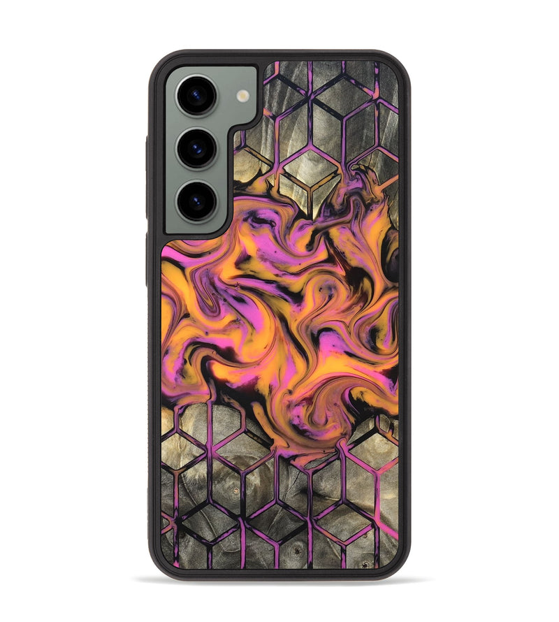 Galaxy S23 Plus Wood Phone Case - Sharron (Neon, 820513)
